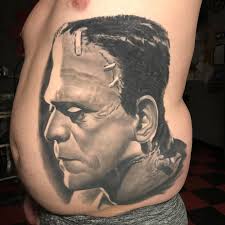 One of the real outlaws of country DAC! On @pat.ging Can't wait to get a  healed pic of this one:) #davidallancoe #dac #lowlocktattoostudio  #ronmeyerstattoos #eternalink