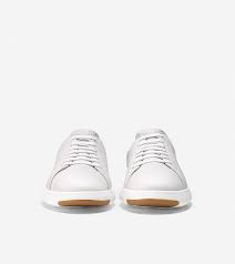 Discount designer women's clothing, handbags & more. Women S Grandpro Tennis Sneaker In Optic White Leather Cole Haan