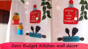 It's the room where everyone gathers for conversation, creation, and connection, so you want to make it functional and fun. Zero Budget Kitchen Wall Decoration Ideas Rental Kitchen Makeover Diy Kitchen Decor Part 2 Youtube