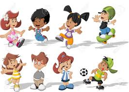 Descubre miles de vectores premium disponibles en formato ai y eps. Grupo De Ninos Felices Jugando Dibujos Animados Ninos Felices Dibujos Animados Grupo De Ninos