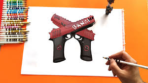 Step by step drawing tutorial on how to draw assault rifle from fortnite. Artstation How To Draw Fortnite Gun Deadpool Ucu Ucuna