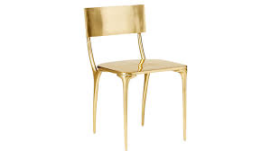 Oro Gold Dining Chair Reviews Cb2 Gold Dining Chairs Gold Dining Dining Chairs