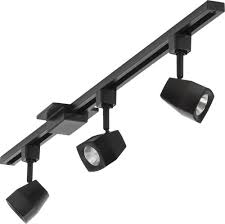 Lithonia Lighting Square Head 3 Light Integrated Led Track Light Set At Menards
