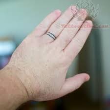 Bands Tattoo Wedding Ring Tattoo Engagement Rings On Finger Ring Tattoos