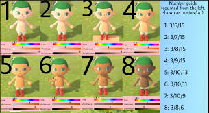 Check spelling or type a new query. I Found And Made A Guide For The Best Colour To Use For Each Skin Tone Animalcrossing