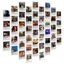 Customize a photo collage poster! Amazon Com Hk Studio Polaroid Film Posters Self Adhesive Vinyl Sticker Movie Poster For Cinema Room Indie Room Decor Aesthetic Collage Kit For Wall 3 2 X 5 1 Pack 48 Computers Accessories