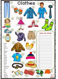 Clothing And Describing People Prepodavanie Anglijskogo Yazyka Obuchenie Deti