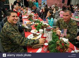 Christmas dinner for us sol rs at wounded warrior center. Usa Christmas Dinner Stockfotos Und Bilder Kaufen Alamy