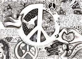 Power Of Peace Peace Sign Art Cute Coloring Pages Peace Art
