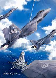 trigger, count, and huxian (ace combat and 1 more) drawn by haniwakun_2019  | Danbooru