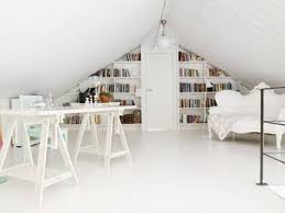 30 Cozy Attic Home Office Design Ideas Attic Rooms Home Office Design Danish Interior Design