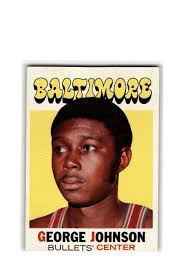 1971-72 Topps Basketball #21 George Johnson Set-Break ABA
