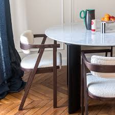 White Marble Table Black Legs Carlotta Alta The Socialite Family