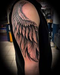 12 angel wing tattoos on chest; Top 91 Best Angel Wings Tattoo Ideas 2021 Inspiration Guide