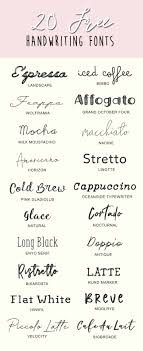 Download free calligraphy fonts at urbanfonts.com our site carries over 30,000 pc fonts and mac fonts. 20 Free Handwriting Fonts