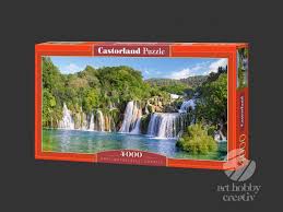 Puzzle Castorland 4000 piese - Krka waterfalls, Croatia - Arthobbycreativ