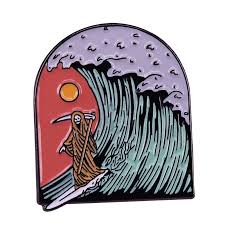 Get the latest news and ideas tagged to ocean on far & wide. Surfing Grim Reaper Pin Summer Ocean Wave Aesthetic Art Skull Gift Brooches Aliexpress
