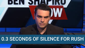 This is my official facebook fan page. Ben Shapiro Honors Rush Limbaugh With 0 3 Seconds Of Silence The Babylon Bee