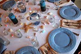 These dinner menus can be served family style or buffet style. Seafood Dinner Party Menu