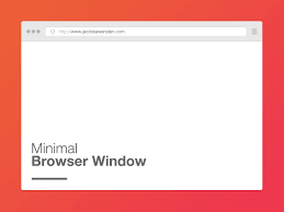 Free Minimal Browser Window Mockup Free Psd Mockup Psd Web Mockup Free