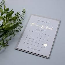 Probe Vereitelte Kalender Abwehr Die Datums Hochzeits Einladungen Silver Wedding Invitations Foil Wedding Invitations Wedding Stationery