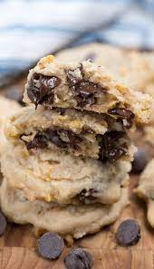 Chocolate Chip Cornflake Cookies Crazy For Crust Recipe Cornflake Cookies Cookie Recipes Chocolate Chip