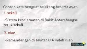 She suggest aldo to manage his time wellb. Bm Tatabahasa Kata Penguat