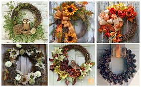 Wreaths are a fantastic way to invite people into your home. 15 Fabulous Fall Wreath Ideas Garden Lovers Club