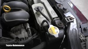 2005 toyota matrix service & repair manual (20r) engine | rn32, rn42, rn37 & rn47 series published by the toyota motor corporation covering. Toyota Matrix Engine Coolant Youtube
