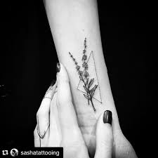 Instagram Post By Tattoo Black Gallery Tattooblackgallery Lavender Tattoo Tattoos Trendy Tattoos