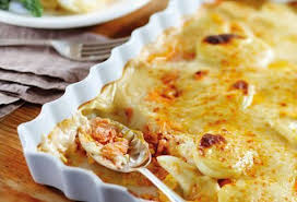 Gratin Dauphinois Au Saumon Recette Legere Plat Et Recette Gratin Dauphinois Recettes De Cuisine Recette