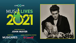 Official online store of john mayer. Tonight John Mayer To Perform During Livexlive S Music Lives Stream