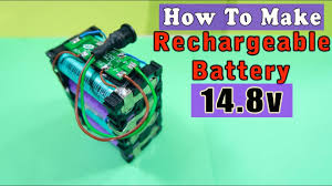 Has been added to your cart. How To Make 14 8v Rechargeable Battery Lion 4s Battery Pack Youtube