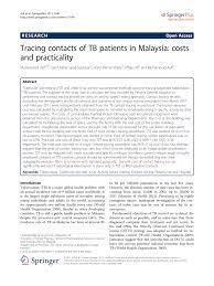 Lim chuwei has been in this industry for. Pdf Tracing Contacts Of Tb Patients In Malaysia Costs And Practicality