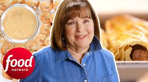 Peel and devein the shrimp, leaving the tails on. Ina Garten Makes The Perfect Shrimp Cocktail Louis Barefoot Contessa Back To Basics Youtube