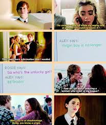 Lily Collins As Rosie Dunne And Sam Claflin As Alex Stewart In The First Teaser For Love Rosie Rosie Lily Collins Sam Claflin