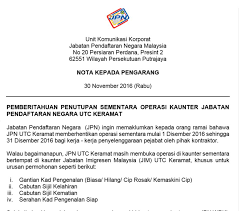 Maybe you would like to learn more about one of these? Jpn Utc Keramat Tutup Sebulan Harian Metro