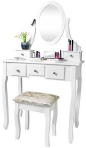 klassieke make up cosmetica visagie tafel meisjes toilettafel kaptafel met spiegel home decor furniture decor