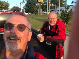 George Stalter and Bruce McCoy at one of our old farts breakfasts. Two  great guys who I had the pleasure of working with.