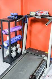 Yoga Mat Storage Treadmill Table Yoga Mat Storage Home Gym Organization Gym Organizer
