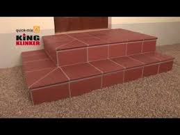 Einbau Von Klinkertreppen Www Klinkerparadies De Youtube