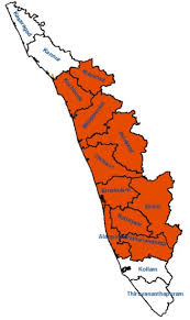 Map of rivers in kerala. The Indian State Of Kerala S Worst Flooding In Almost A Century Air Worldwide