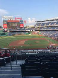 The bulk of the regular seating will be focused on the field level (lower level), upper gallery level (upper level), and club/mezzanine level which features several different seating areas. Nationals Park Section 209 Home Of Washington Nationals