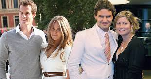 Behind every great man, is an even greater woman. Andy Murray Vs Roger Federer Battle Of The Tennis Wags As Stars Face Off In Wimbledon Semi Final Mirror Online