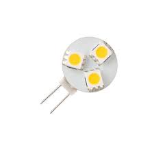 Ampoule g4 led 2w 12v équipée de led cob de petite taille. Ampoule 3 Led G4 Ronde Lux Et Deco Ampoule Led G4