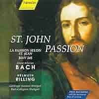 St. John Passion : Rilling,H., Gächinger Kantorei, Bach-Collegium,  Bach,J.S.: Amazon.it: CD e Vinili}