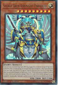 But aren't these just inanimate pieces of paper? Yu Gi Oh Card Sacred Arch Airknight Parshath Ultra Rare Sr05 En001 1st Ed Yugioh Yugioh Cards Cards