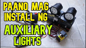 This general tutorial guide will show you how to install and wire a relay harness with an on off switch for you vehicle. Paano Mag Wiring Ng Auxiliary Lights Bluewater Led Light Tagalog Youtube