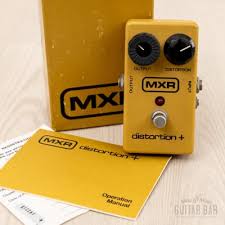 MXR Distortion plus + bud box 1974 Script logo original