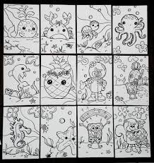 Spongebob Paint Party Ocean Art Party Favor Art Party Favors Art Party Paint Party